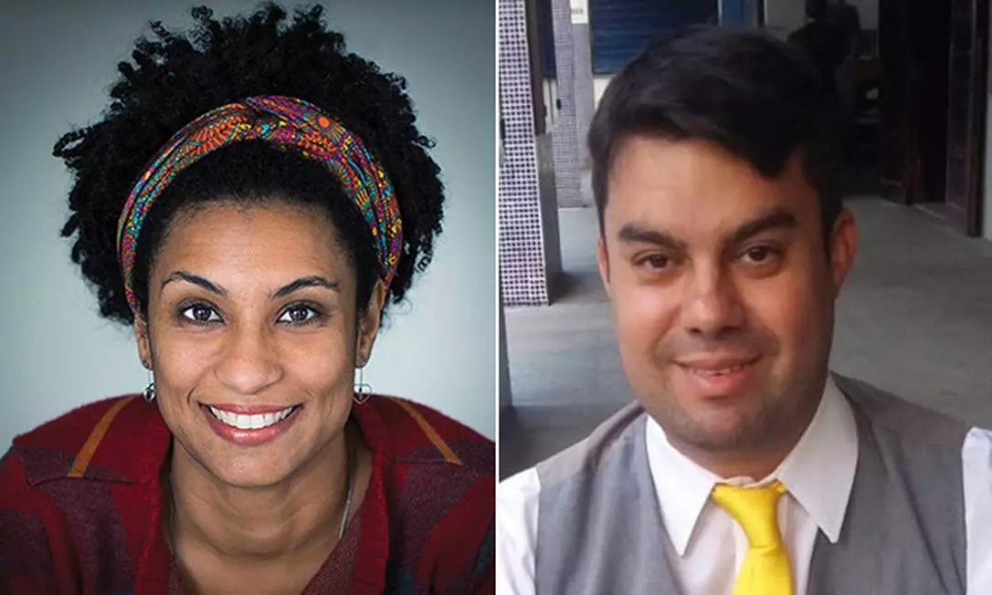 Marielle Franco e Anderson Gomes foram assassinados em 2018. Foto: reprodução