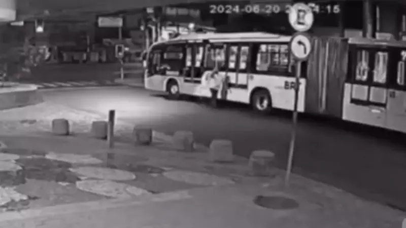 Jorge Henrique Marçal antes de morrer atropelado pelo ônibus. Foto: Reprodução