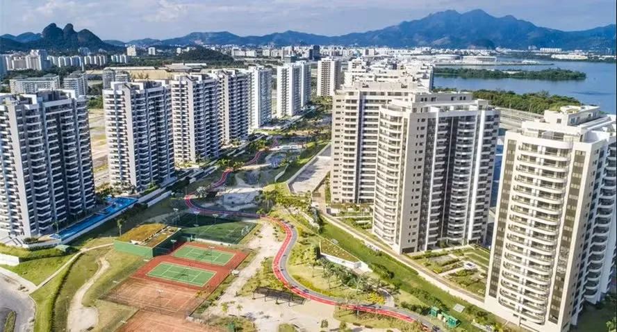 Vista do Ilha Pura, bairro planejado na Barra da Tijuca. Foto: Divulgação.