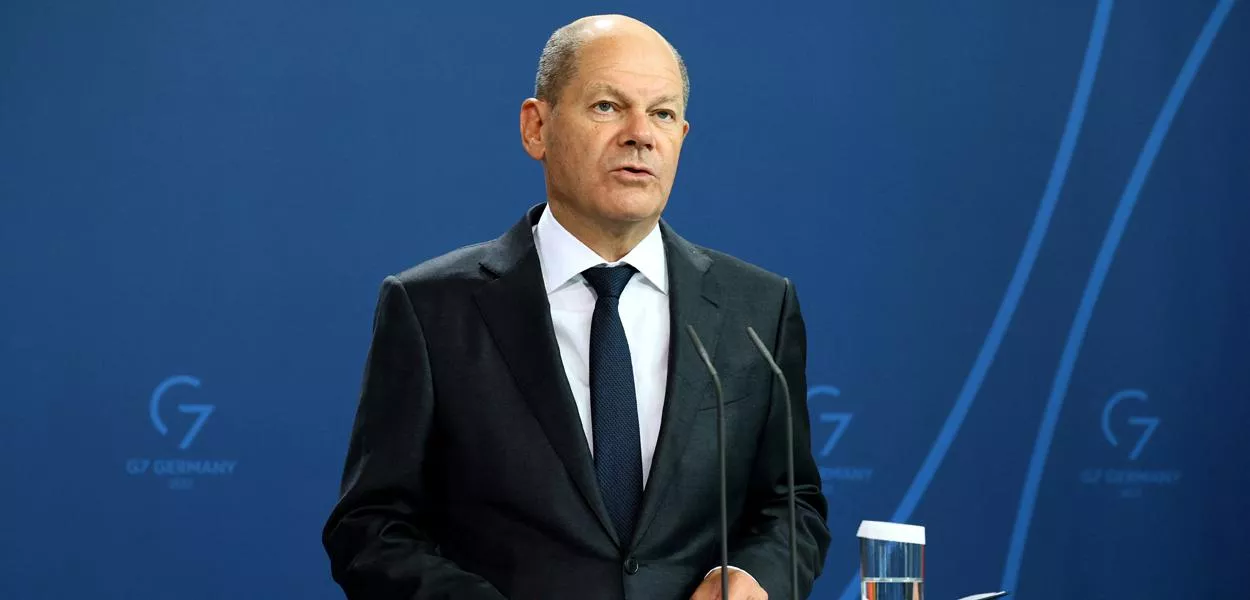 Chanceler alemão Olaf Scholz em Berlim 9/9/2022 (Foto: REUTERS/Christian Mang)