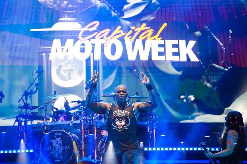 Sepultura faz show histórico no Capital Moto Week