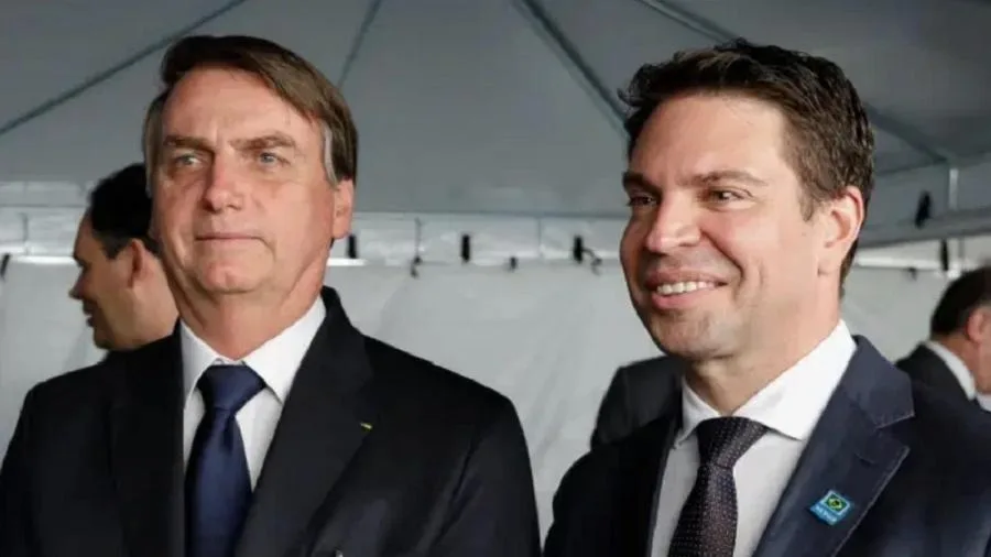 Bolsonaro e Ramagem. Foto: reprodução