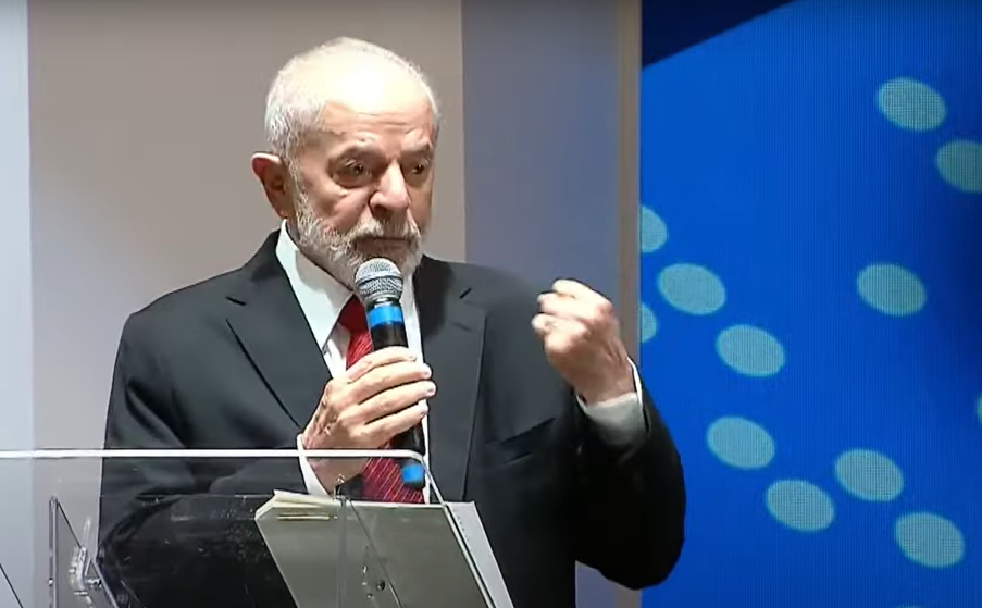 Lula durante a 5ª Conferência Nacional dos Direitos da Pessoa com Deficiência. Foto: reprodução