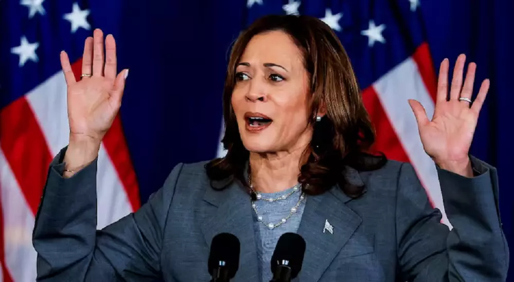 A vice-presidente dos Estados Unidos, Kamala Harris – Reprodução