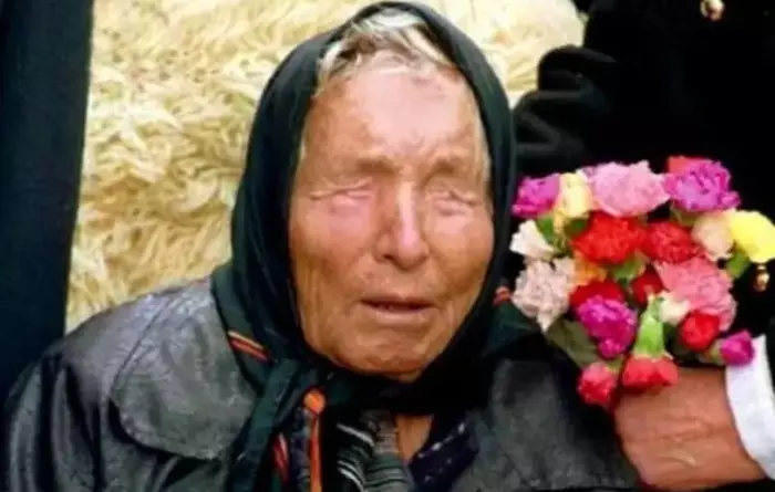 A vidente búlgara Vangelia Gushterova, conhecida como “Baba Vanga” – Foto: Reprodução