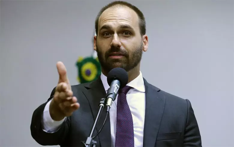 Eduardo Bolsonaro, deputado federal. Foto: reprodução