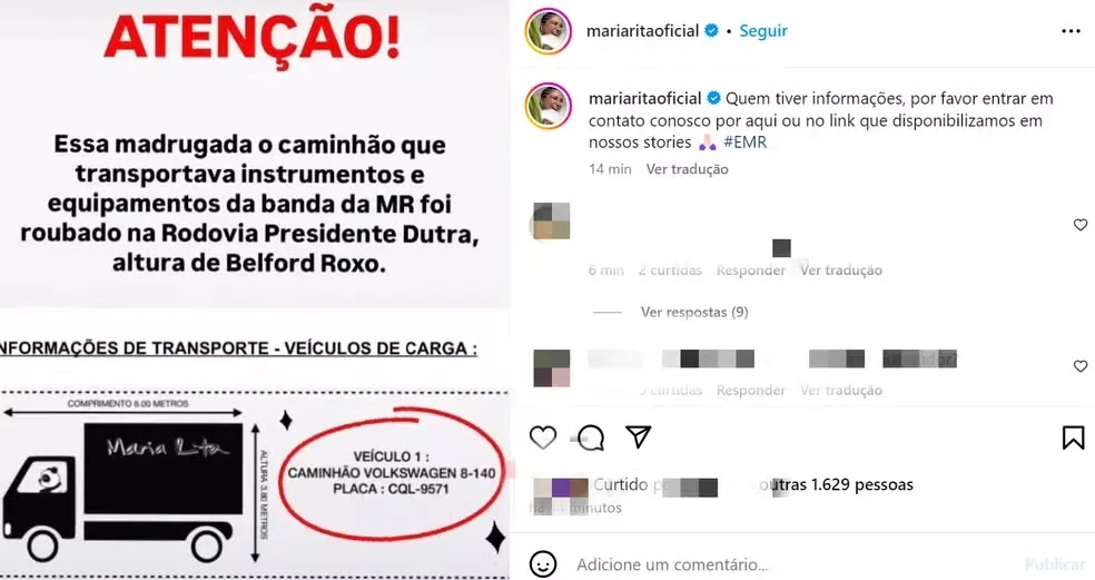 Maria Rita - Reprodução Instagram