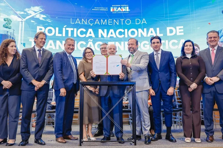 A PNTE promoverá a articulação e coordenação da transição energética no Brasil, criando sinergia entre as políticas governamentais, como a Política Nacional de Mudança do Clima e o Plano de Transformação Ecológica - Foto: Ricardo Stuckert/PR