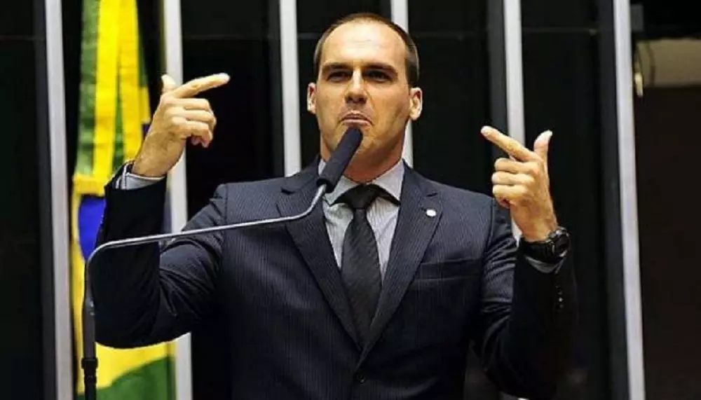 O deputado federal Eduardo Bolsonaro (PL-SP) – Reprodução