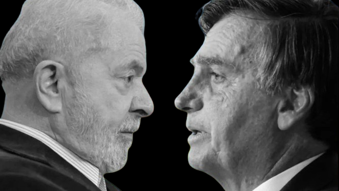 Lula e Bolsonaro