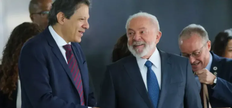 Fernando Hadadd e Lula. Foto: Divulgação