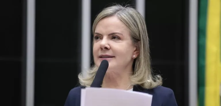 Gleisi Hoffmann (Foto: Zeca Ribeiro/Câmara dos Deputados)