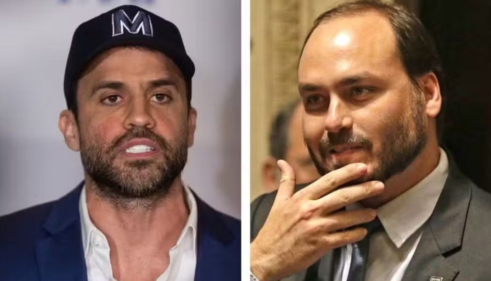 Pablo Marçal e Carlos Bolsonaro - Foto: Reprodução