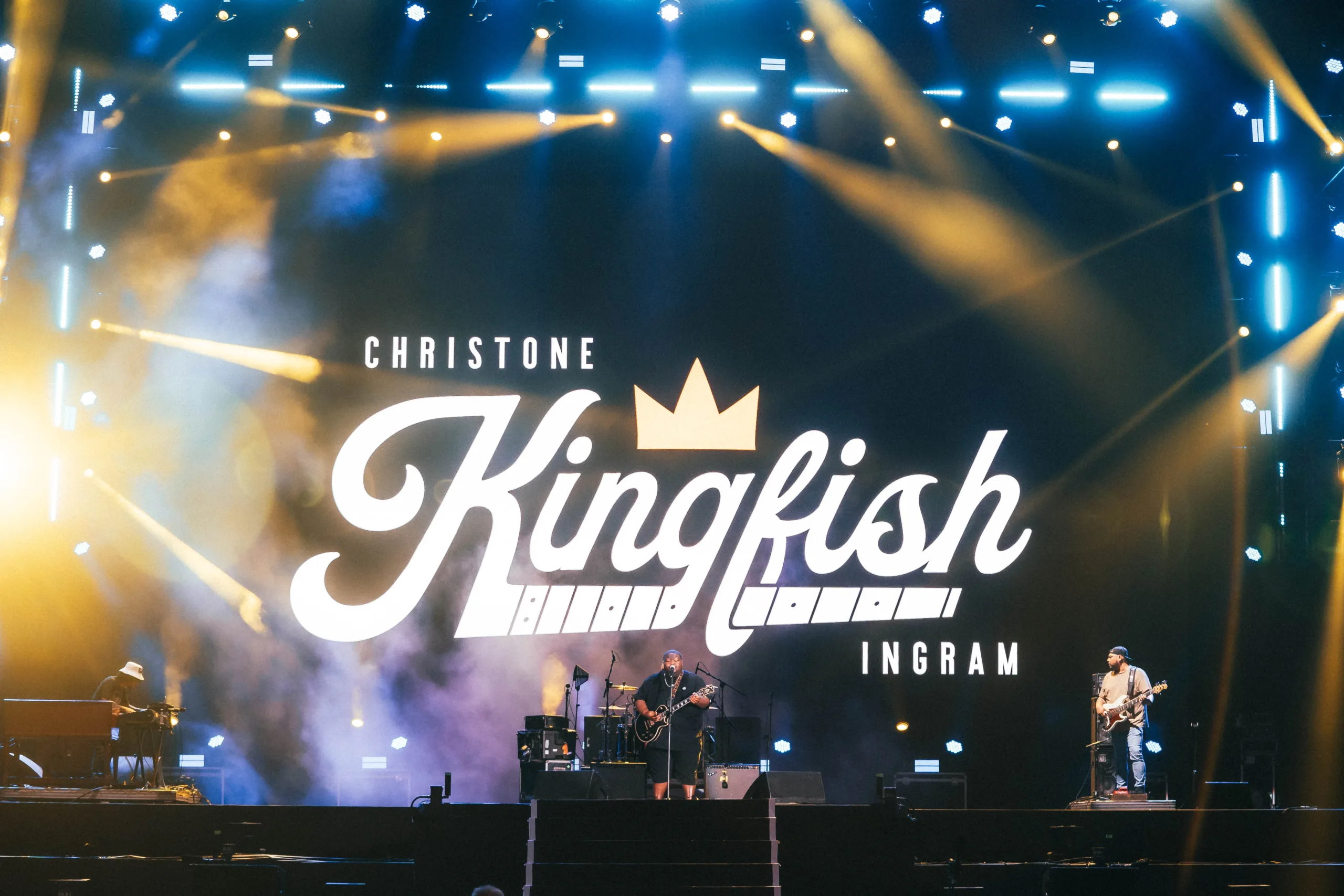 Christone Kingfish Ingram em sua apresentação no Rock in Rio 2024, trazendo blues ao Palco Sunset - Foto: Gilbs