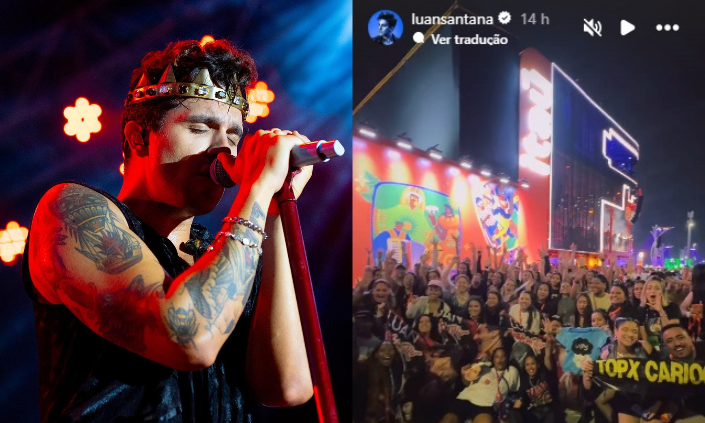 Luan Santana homenageia fãs após cancelamento no Rock in Rio