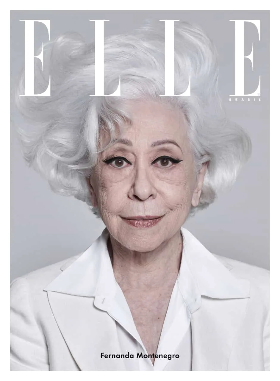 Prestes a completar 95 anos, em 16 de outubro, Fernanda Montenegro estampa as capas da nova edição da revista ELLE Brasil.