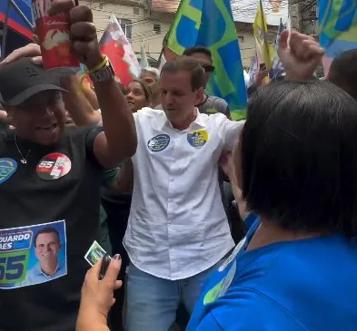 Eduardo Paes na Rocinha