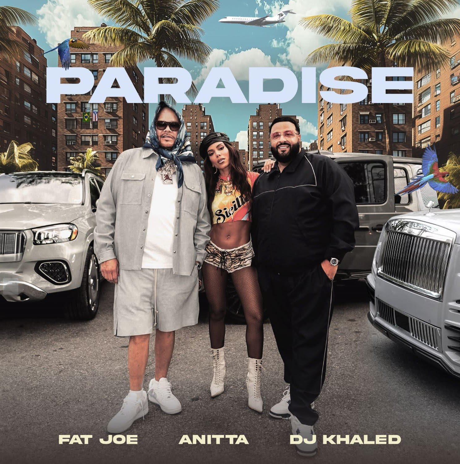 Fat Joe lança “Paradise”, parceria com Anitta e DJ Khaled