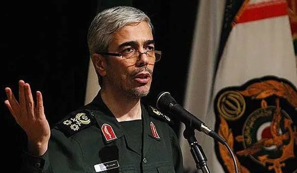 O Chefe do Estado-Maior General das Forças Iranianas, Major General Mohammad Bagheri