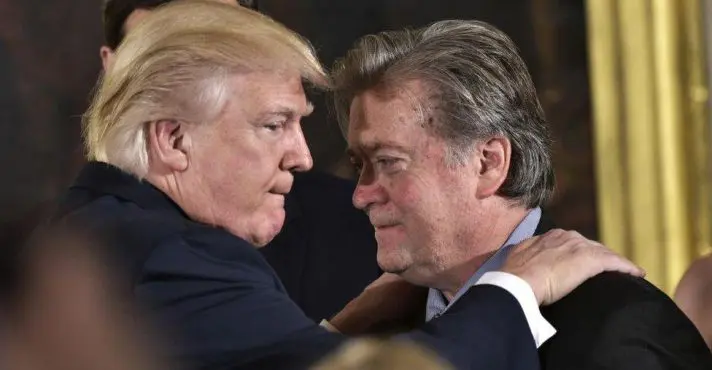 Donald Trump e Steve Bannon