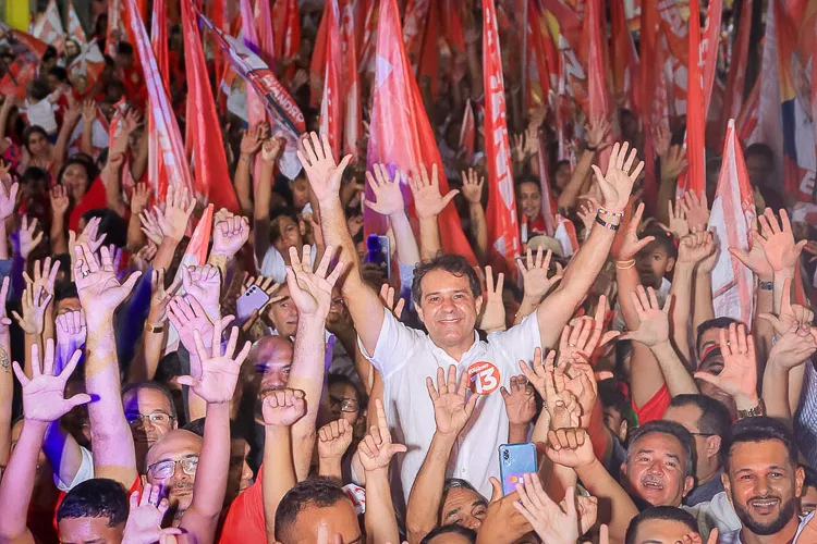 O candidato do PT, Evandro Leitão, vencedor em Fortaleza (CE)