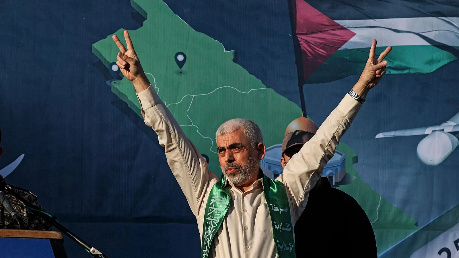 Líder do Hamas, Yahya Sinwar, em imagem de arquivo