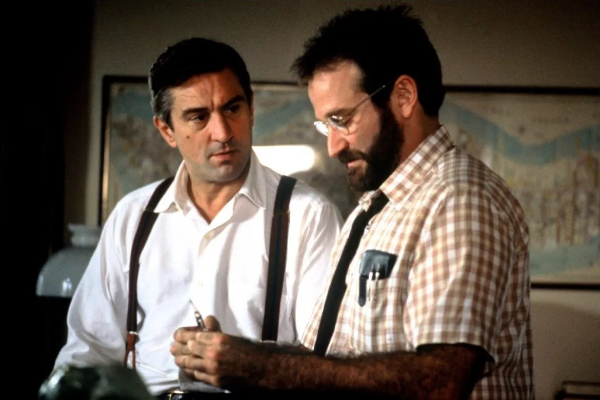 Robert De Niro e Robin Williams no filme ‘Tempo de Despertar’.