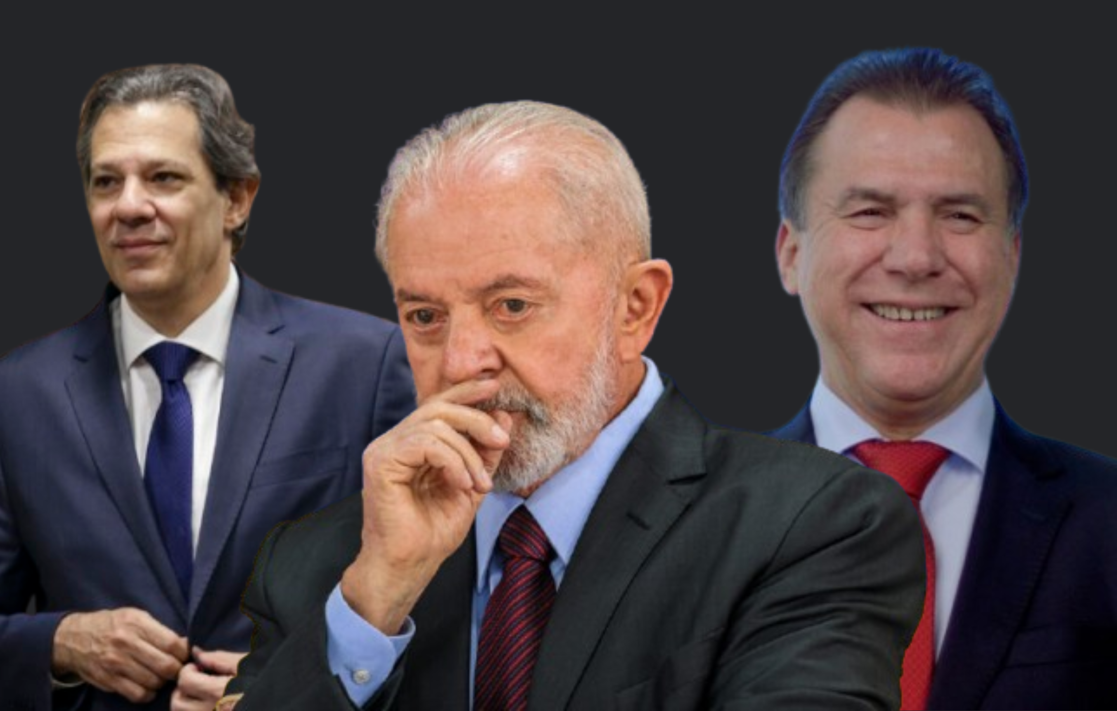 Haddad, Lula e Marinho