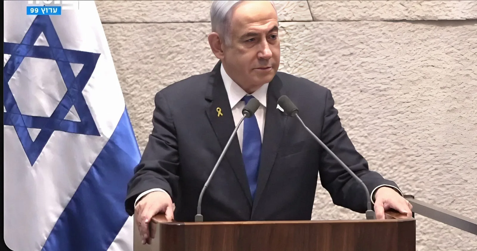 O primeiro ministro de Israel, Benjamin Netanyahu