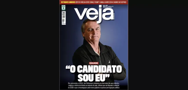 Jair Bolsonaro na capa de Veja (Foto: Reprodução)