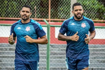 Jogadores do Bangu treinam em Moça Bonita (Crédito: Allan Pereira/BAC)