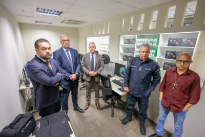 Laboratório de Extração e Análise de Dados da Polícia Civil é inaugurado e vai ampliar em 16 vezes a capacidade de extração de dados de dispositivos eletrônicos. (Marcelo Regua)