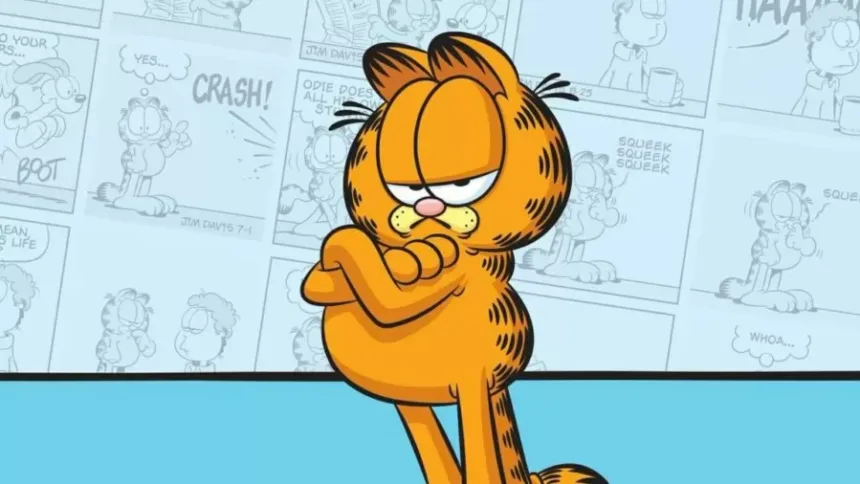 O gato Garfield, criado pelo quadrinista Jim Davis Imagem: Jim Davis/CBS