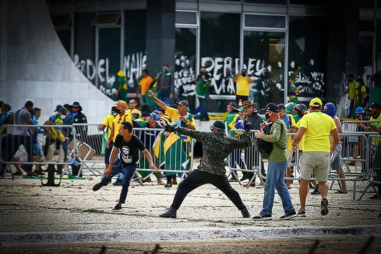 Atos Golpistas do 8 de Janeiro - Marcelo Camargo/Agência Brasil