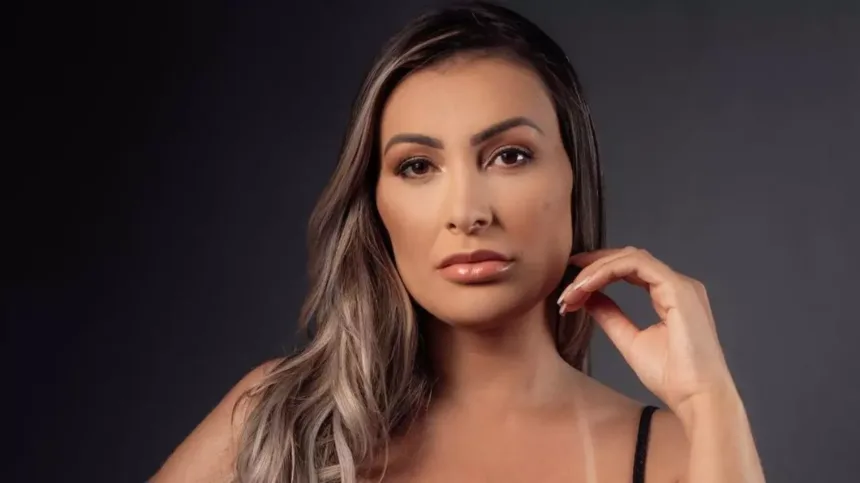 Andressa Urach em clique compartilhado nas redes sociais – Reprodução