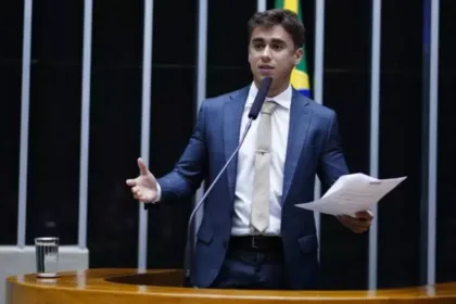 Deputado federal Nikolas Ferreira (PL-MG). Foto: Pablo Valadares/Câmara dos Deputados