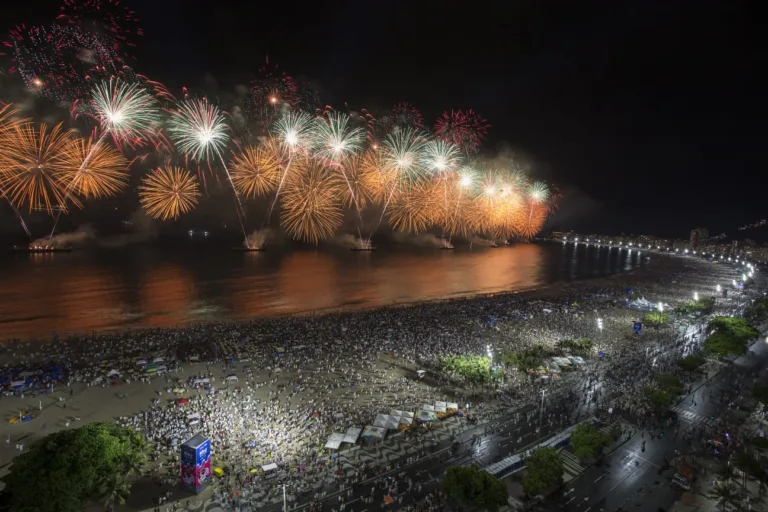 Réveillon em Copacabana - Divulgação / Prefeitura do Rio