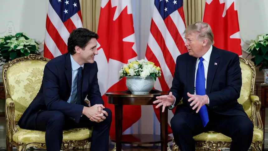 Trump sugere anexação do Canadá aos EUA e provoca Trudeau