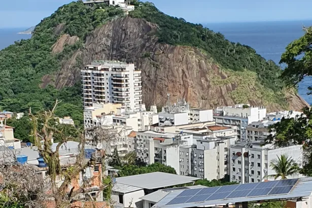 Morro da Babilônia, no Rio de Janeiro — Foto: Divulgação/Revolusolar