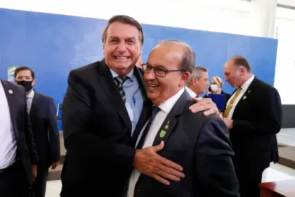 Bolsonaro e Jorginho Mello (Foto: Divulgação)