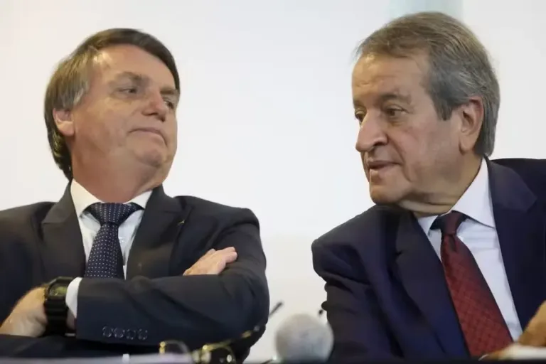 O ex-presidente Jair Bolsonaro e o presidente do PL, Valdemar Costa Neto. Foto: Divulgação