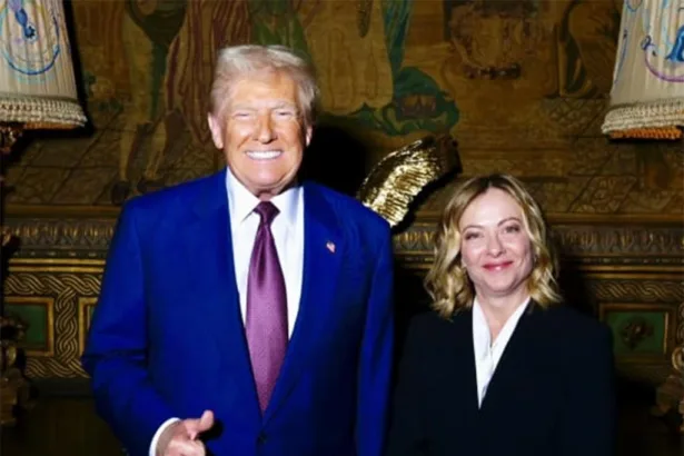 Donald Trump e Giorgia Meloni - Foto: Reprodução