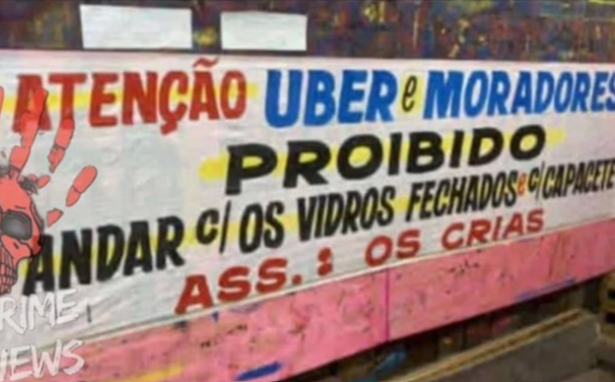 Grupo impõe regras no Batan, em Realengo, proibindo vidros fechados e capacetes; medida afeta motoristas de aplicativos