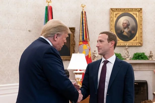 President Trump Meets with Mark Zuckerberg