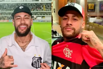 Neymar se diz torcedor do Santos, mas já demonstrou carinho pelo Flamengo. Foto: reprodução