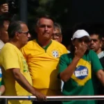 Silas Malafaia, Jair e Michelle Bolsonaro (Foto: Paulo Pinto/Agência Brasil)