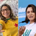 Janja da Silva e Michelle Bolsonaro – Foto: Reprodução