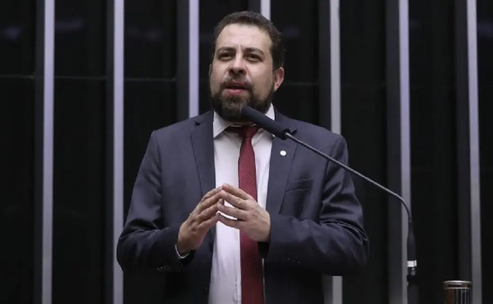 O deputado federal Guilherme Boulos (PSOL) – Reprodução