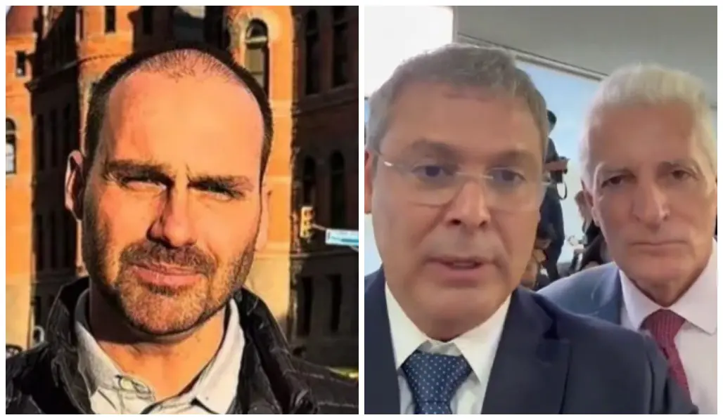 Petistas que moveram ação contra Eduardo Bolsonaro comentam sua “fuga”: “Acertamos em cheio”