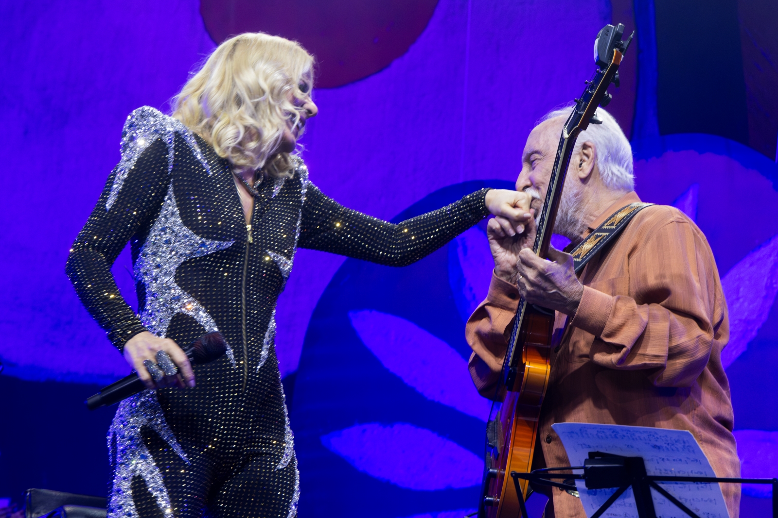 Paula Toller com Menescal - FOTO: @MarcosHermes